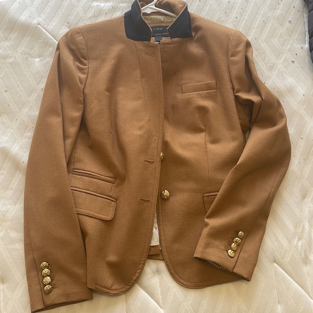 Jcrew camel colored blazer
